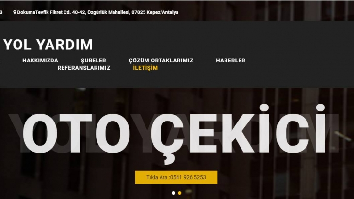 yeni-oto-cekici-ve-yol-yardim-sitesi-scriptimiz-yayinda
