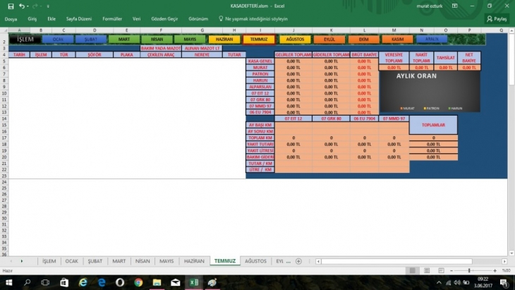 excel-ile-hazirladigim-kasa-defteri