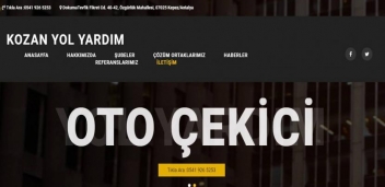 Oto Çekici ve Yol Yardım sitesi